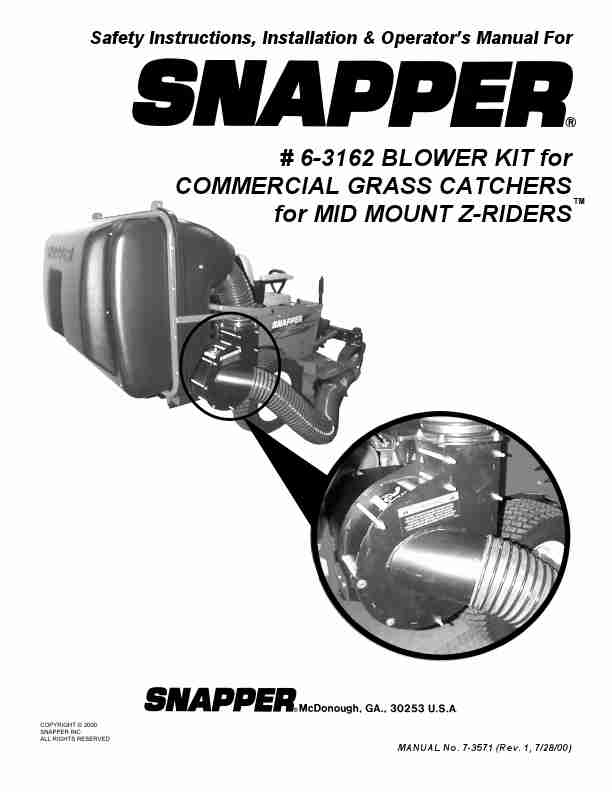 Snapper Lawn Mower Accessory 7-3571-page_pdf